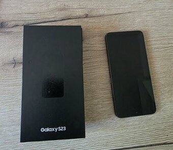 Predam Samsung S23 256GB v ciernej farbe