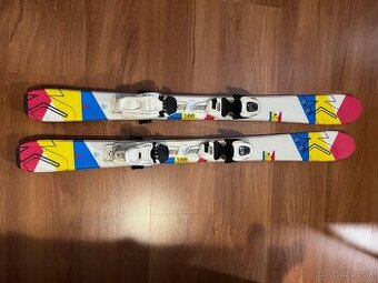 Detske lyze K2 Luvbug 100 cm + lyziarky Alpina