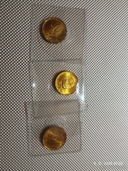 Mince pamätné 20kč 3 kusy každá iná cena spolu 10€