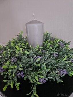 VENIEC LEVANDULOVÝ -nový - priemer 33cm