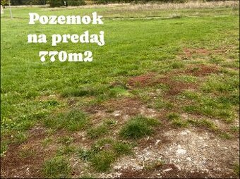Stavebný pozemok priamo v Michalovciach - všetky IS - 770 m2
