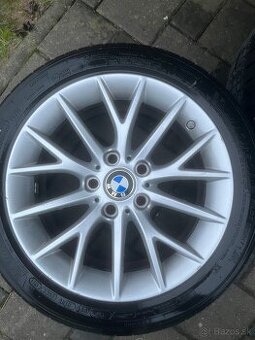 BMW R17 hliníkové alu disky 5x120 ET40 + 205/50 ZR17 zdarma