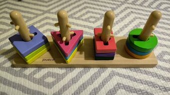 Jouéco Drevená skladačka Puzzle