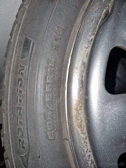Zimné pneu FULDA 205/55/R16 s diskom