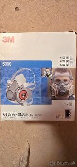 Polomaska 3M 6200 veľkosť M + filtre