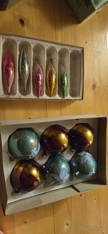 Retro Vianoce ozdoby a svetla