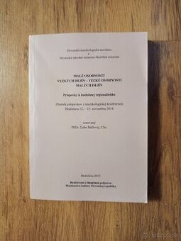 Zborník: Malé osobnosti veľkých dejín – Veľké osobnosti malý