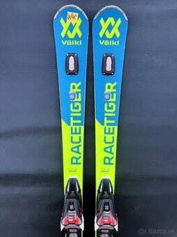 Lyže VOLKL Racetiger SL 155 cm jádro DŘEVO+TITAN