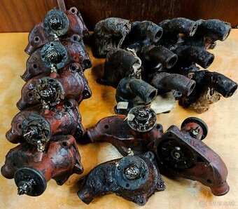 Gaz 69, Poběda M20 - vodní čerpadlo, odváděcí hrdlo