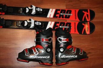 lyže rossignol Hero 110 cm drevene jadro