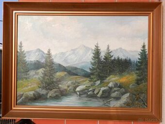 Zbierka  slovenských obrazov s motívom Vysokých Tatier