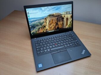 Notebook Lenovo ThinkPad T480s i5-8350U / dotykový