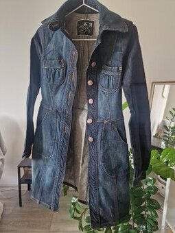Jeans kabát zn.Zara Trafalooks v.XS