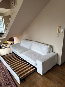 Biely Gauč, Rozkladací, navleky na zips