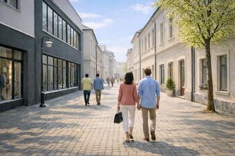 Na prenájom obchodné priestory v centre Žiliny, 250 m2 s