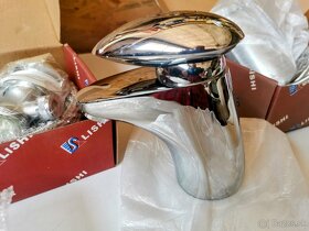 jednopáková pochrómovaná umývadlová batéria