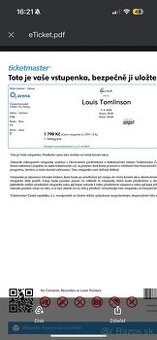 LOUIS TOMLINSON Praha