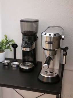 Kávovar Delonghi Dedica + mlynček