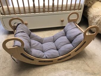 Preliezka a hojdačka 2v1 Montessori