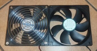 DC ventilátory 12V 120mm