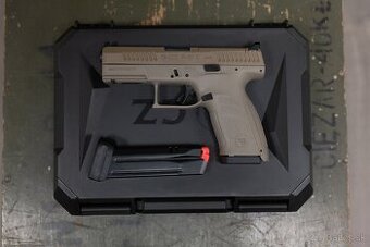 CZ P-10 C OR 9x19mm Luger, FDE Cerakote
