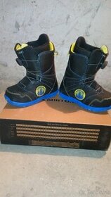 Detské snowboardové boty Burton používané