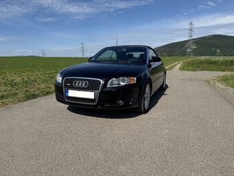 Predám Audi A4 Cabrio, 2.0 TDI, 103kW, r. v. 2007, 2xS line