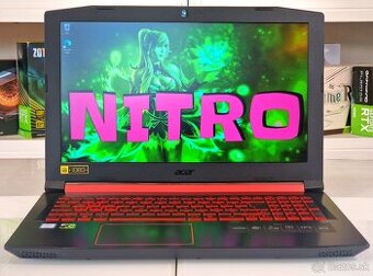 Herný notebook ACER NITRO | ZÁRUKA | GTX 1050 | 16GB | SSD