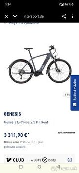 Crosovy Elektrobicykel GENESIS