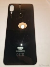Redmi note 7, originalne cierne zadne sklo+citacka+lepka