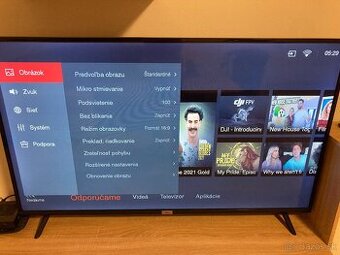 TCL 55DP600 55" (140cm) TOP stav