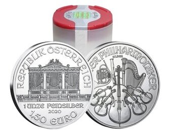 Investičné striebro, Strieborné mince, Wiener Filharmoniker