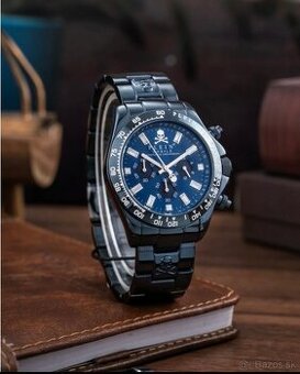 Philipp Plein Blue Dial Quartz - Pánske hodinky
