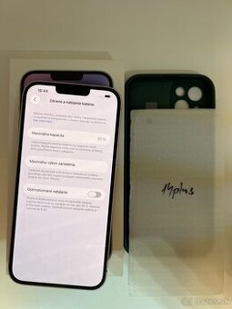 IPHONE 14 PLUS PURPLE 128GB ZÁRUKA - VEĽMI PEKNÝ STAV