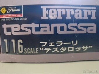Fujimi Rc-104 1/16 Ferrari Testarossa