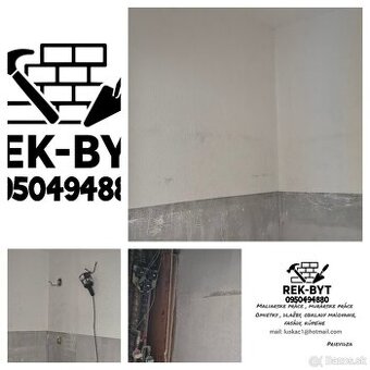 Murárske maliarske práce