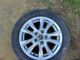 205/55 R16 letné pneumatiky a mazda disky