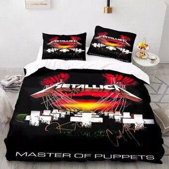 Oblieckovy Set Na Perinu A Vankus Metallica