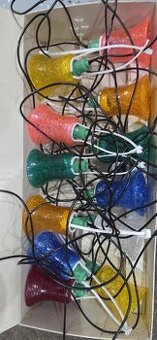 Retro vianočné osvetlenie - 1