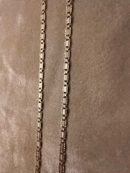 dlhá zlata damska retiazka 14kt zlato - 1