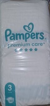 Pampers premium care 3, 100ks
