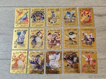 Zlaté Pokémon karty3