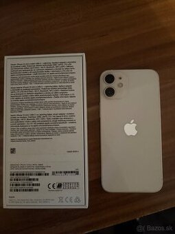 iPhone 12 mini 128gb biely - 1
