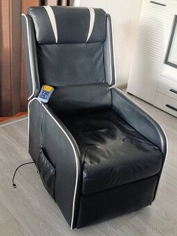 Polohovateľné, elektrické, masážne,vyhrievacie kreslo