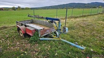 Vlečka za malotraktor.
