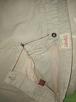 Pánske béžové nohavice ESPRIT