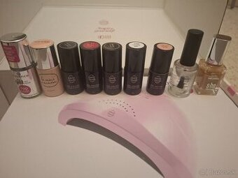 Led lampa na nechty + gel laky