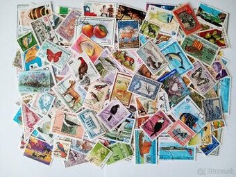 Poštové známky č.681 - MIX SVETA II. - vyše 240 ks