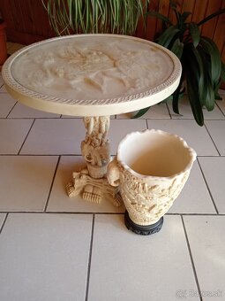 Stolik, Váza, starožitnosti, keramika, nábytok, konferenčny