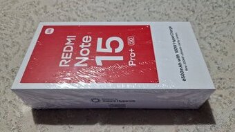 Xiaomi Redmi Note 15 Pro+ 5G 12GB/512GB nový neodbalený